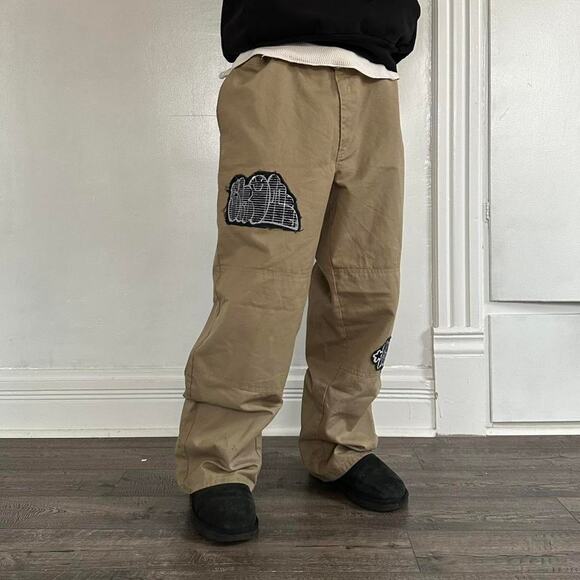 Frantic Graffiti Ski Skate Baggy Patch Dickies Pant - Picture 1 of 8